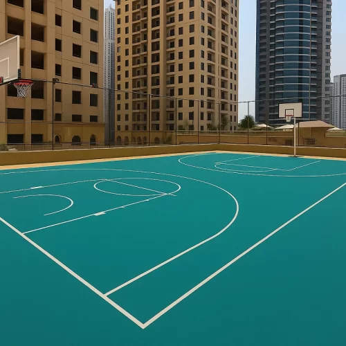 Outdoor Sports Vinyl Flooring